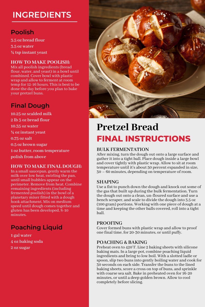 Eaton Pretzel Bread recipe