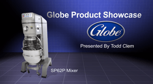 GLOBE FOOD EQUIPMENT SP62P HEAVY DUTY PIZZA MIXER