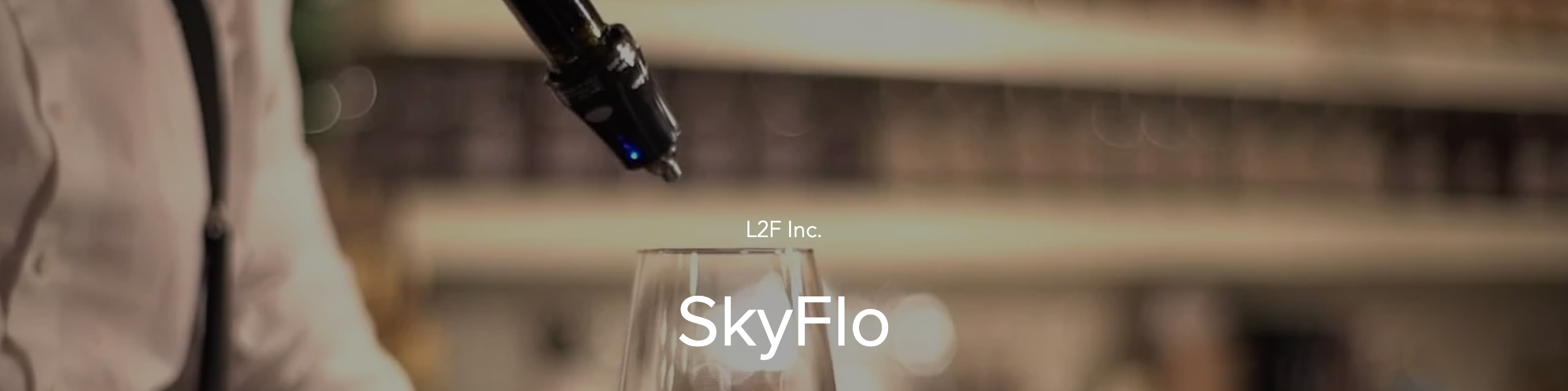 Measure the Perfect Pour with the SkyFlo Liquor Management System