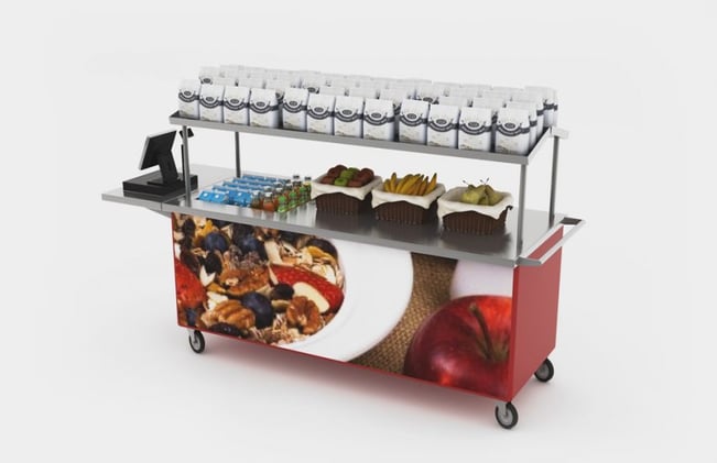 Streamline Two-Sided Food Cart for Florida Schools.jpg